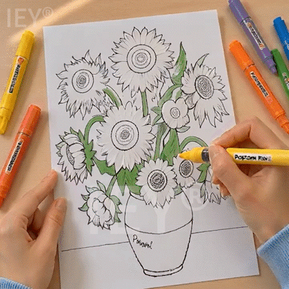 🎨🎨TORDATEHAS® 3D Relief Art Pen – Változtassa lapos rajzait megérinthető 3D művészetté