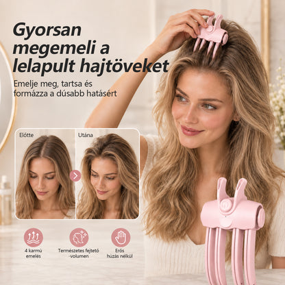 🔥Lapos hajtövek? Adj egy kis volument a frizurádnak!👱‍♀️Vezeték nélküli hajtőemelő formázó🔥