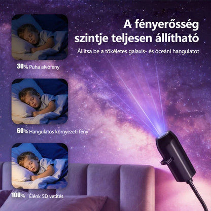 Tordatehas®  🌌Új generációs intelligens HD 5D holografikus éjszakai projektor ✨