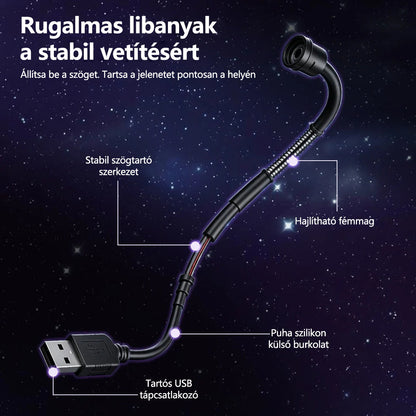 Tordatehas®  🌌Új generációs intelligens HD 5D holografikus éjszakai projektor ✨