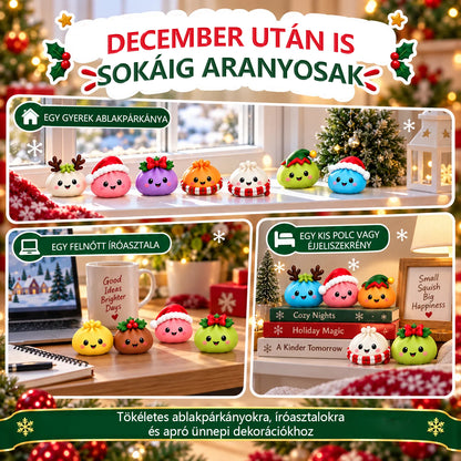🎁TORDATEHAS® Karácsony Gombóc Adventi Naptár🎁