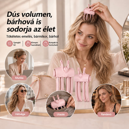 🔥Lapos hajtövek? Adj egy kis volument a frizurádnak!👱‍♀️Vezeték nélküli hajtőemelő formázó🔥