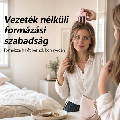 🔥Lapos hajtövek? Adj egy kis volument a frizurádnak!👱‍♀️Vezeték nélküli hajtőemelő formázó🔥